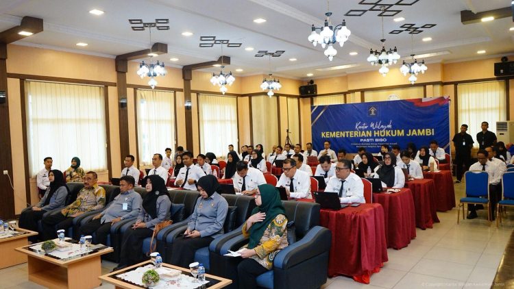 Perkuat SDM, kanwil Kementerian Hukum Jambi Gelar Penialaian Kompetensi Manajerial dan Sosio Kultural