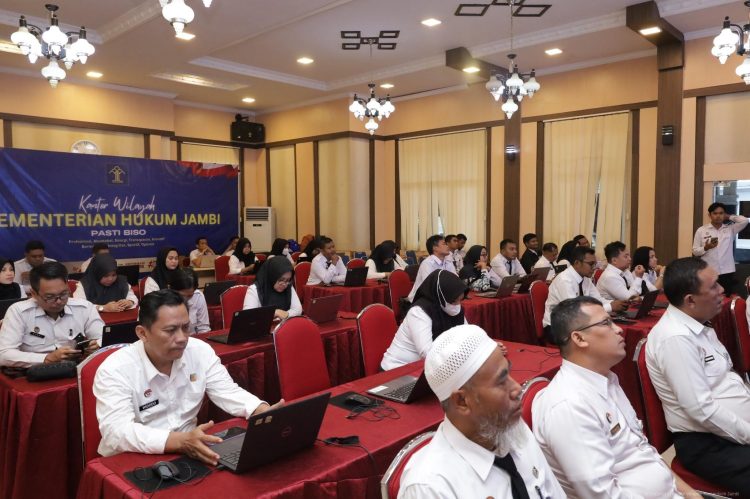Penkom 2026 Resmi Ditutup, Kanwil Kementerian Hukum Jambi Perkuat SDM Profesional dan Berdaya Saing