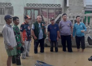 Sebanyak 90 Rumah di Tabir Ilir Terendam Banjir, Tim Pemkab Merangin Pastikan Warga Aman dan Kondusif
