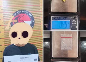 Satresnarkoba Polresta Jambi Tangkap 1 Pengedar dan Pemakai Narkoba, 1 Paket Sabu dan 1 Pil Ekstasi Diamankan