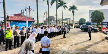 Dorong Optimalisasi Pelayanan Publik, Samsat Kota Jambi Gelar Apel Gabungan Polri, Dispenda dan Jasa Raharja