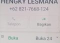 Nomor Telepon Kapolsek Mestong Dihack Oknum Tak Bertanggung Jawab untuk Menipu