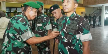 Danrem 042/Gapu Tekankan Profesionalisme, Pimpin Penyerahan Jabatan Kasrem dan Sertijab Kasipers