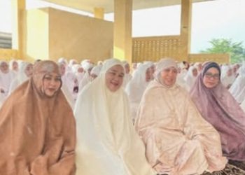 Sucikan Hati dengan Keikhlasan, Lapas Perempuan Kelas IIB Jambi Laksanakan Salat Idul Adha dan Halal Bihalal