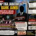 Dirut Bank Jambi Rangkap Tiga Jabatan, Bonus Direksi Rp12,3 Miliar: Wujud Rusaknya Tata Kelola Bank Daerah