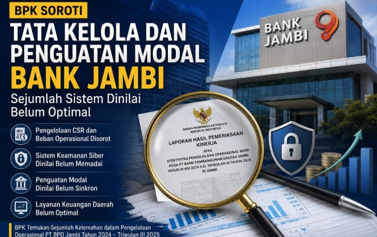 LSM MAPPAN Soroti Tata Kelola dan Penguatan Modal Bank Jambi, Sejumlah Sistem Dinilai Belum Optimal