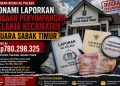 KONAMI Laporkan Dugaan Penyimpangan Belanja Kecamatan Muara Sabak Timur Rp780 Juta ke Polres