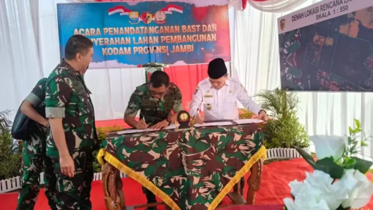 Jambi Bakal Punya Kodam Sendiri: Pemprov Siapkan Lahan Strategis, Perkuat Posisi Daerah dalam Peta Pertahanan Nasional