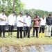 Bupati Muaro Jambi, Dr. Bambang Bayu Suseno.SP. MM.MSI.melakukan kunjungan kerja ke Kantor Balai Perikanan Budidaya Air Tawar