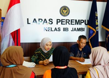 Lapas Perempuan Kelas II B Jambi Sampaikan Apresiasi Atas Kunjungan dan Perhatian Dari Pengadilan Negeri Sengeti Sebagai Bentuk Sinergi Antar Aparat Penegak Hukum Dalam Mewujudkan Sistem Peradilan Pidana Yang Terpadu dan Humanis