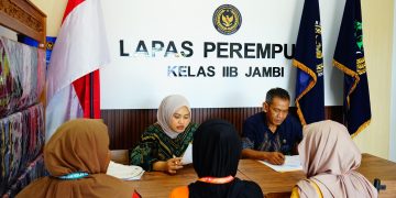 Lapas Perempuan Kelas II B Jambi Sampaikan Apresiasi Atas Kunjungan dan Perhatian Dari Pengadilan Negeri Sengeti Sebagai Bentuk Sinergi Antar Aparat Penegak Hukum Dalam Mewujudkan Sistem Peradilan Pidana Yang Terpadu dan Humanis