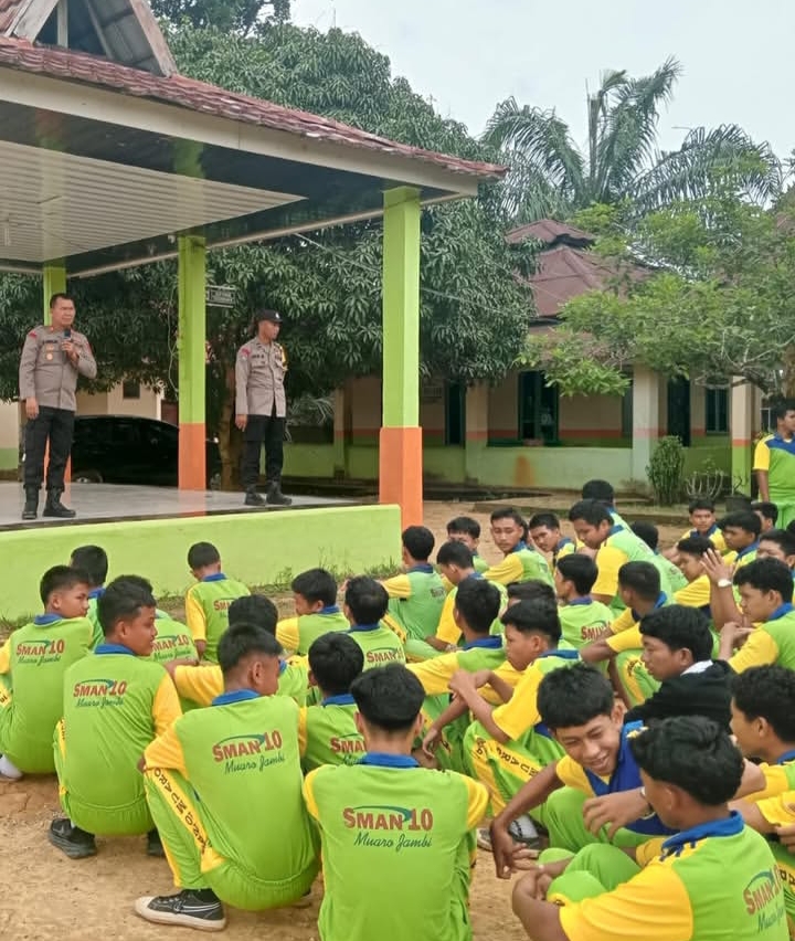 Polsek Sungai Gelam Respons Cepat Video Viral Keributan di SMAN 10 Muaro Jambi