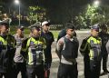 Kapolres Muaro Jambi AKBP Heri Supriawan SIK MH Pimpin Apel KRYD bersama Satgas Reaksi Cepat Polres Muaro Jambi dan Polsek Jaluko