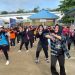 Lembaga Pemasyarakatan Perempuan Kelas IIB Jambi Menggelar Senam Sehat Rutin