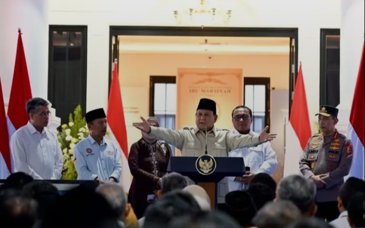 Presiden Prabowo Tegaskan Indonesia Kuat karena Persatuan dan Politik Bebas Aktif