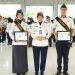 Kalapas Perempuan Kelas IIB Jambi Meita Eriza Menggelar Pemberian Penghargaan Kepada Pegawai Teladan Periode Bulan Mei