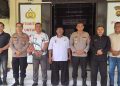 Kapolres Muaro Jambi AKBP Heri Supriawan SIK MH Kunjungan Silaturahmi dari PSHT Cabang Muaro Jambi Sinergitas Jaga Kamtibmas dan Perangi Narkoba