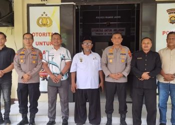Kapolres Muaro Jambi AKBP Heri Supriawan SIK MH Kunjungan Silaturahmi dari PSHT Cabang Muaro Jambi Sinergitas Jaga Kamtibmas dan Perangi Narkoba