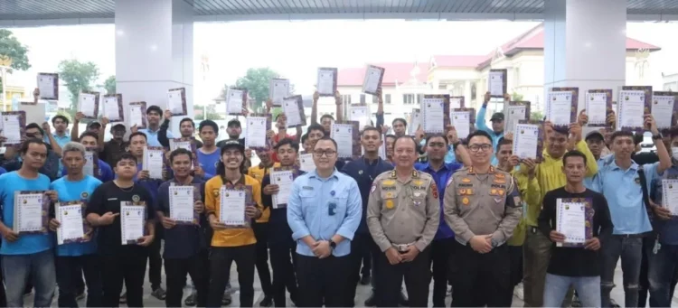 Polantas Jambi Gembleng Pengemudi MBG, Kawal Distribusi Gizi Anak Tanpa Celaka