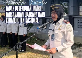 Lapas Perempuan Jambi Laksanakan Upacara Hari Kebangkitan Nasional ke-118 Tahun 2026
