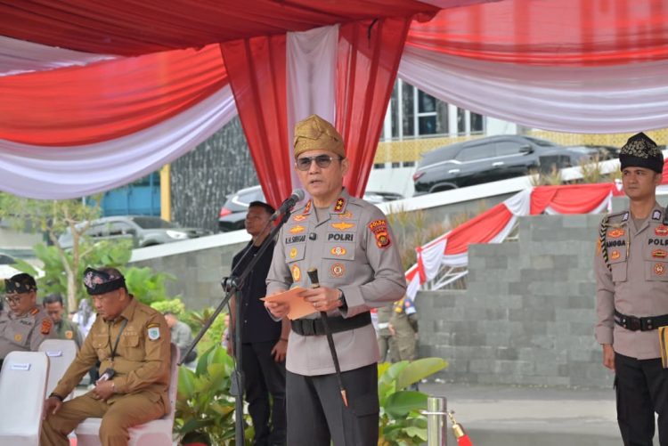 Kapolda Jambi Pimpin Apel Kebangsaan Sabuk Kamtibmas, Perkuat Sinergi Ciptakan Kota Jambi Aman dan Kondusif