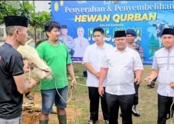 Satbrimob Polda Jambi Tebar kepedulian, 1.909 Warga Terima Daging Idul Adha 1447 H