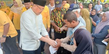 DPD Golkar Provinsi Jambi Melaksanakan Penyembelihan 14 Ekor Hewan Kurban yang Terdiri Dari 10 Ekor Sapi dan 4 Ekor Kambing