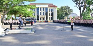 Wakil Gubernur Jambi Hadiri Upacara HUT Satpol PP, HUT Damkar dan HUT Satlinmas di Kota Palembang