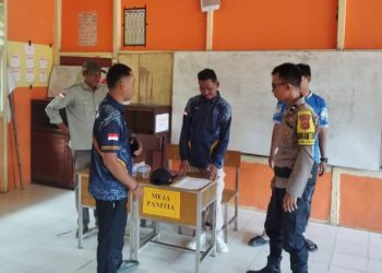 Polsek Tungkal Ilir Amankan Pemilihan BPD Desa Kemuning, Berjalan Tertib dan Kondusif