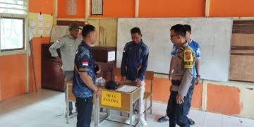 Polsek Tungkal Ilir Amankan Pemilihan BPD Desa Kemuning, Berjalan Tertib dan Kondusif