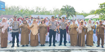 Kapolres Tebo Pimpin Upacara Hardiknas 2026, Tekankan Sinergi untuk Pendidikan Berkualitas dan Berkarakter