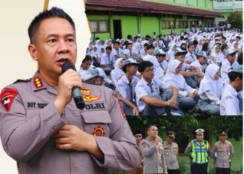 Wujudkan Generasi Disiplin, Kapolresta Jambi Sosialisasikan Pencegahan Kenakalan Remaja di SMAN 1 Kota Jambi