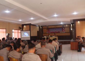 Ditbinmas Polda Jambi Lakukan Pembinaan dan Evaluasi Bhabinkamtibmas di Polres Sarolangun