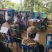 Polsek Muko Muko Bathin VII Kawal Ketat Pemilihan BPD Dusun Suka Jaya Berjalan Aman dan Kondusif