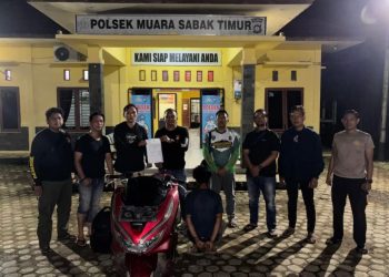 Dukung Program Ketahanan Pangan Nasional, Kapolsek Mendahara Ulu Pimpin Penanaman Jagung Kuartal I Tahun 2026