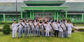 Jadi Irup di MAN IC Jambi, Sat Binmas Polres Muaro Jambi Bekali Pelajar Bahaya Narkoba dan Judi Online