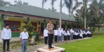 Kapolsek Bathin VIII Jadi Pembina Upacara di MAN 2 Sarolangun, Tekankan Bahaya Bullying dan Narkoba