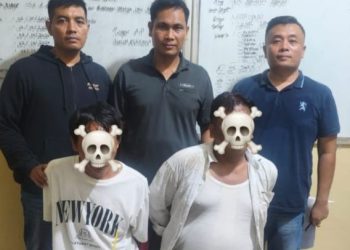 Polsek Pelepat Ilir Ringkus 2 Pelaku Penyalahgunaan Sabu, Amankan Barang Bukti dan Uang Tunai Rp6,2 Juta