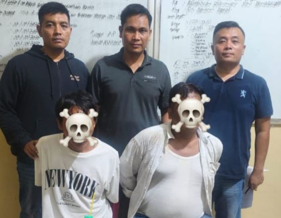 Polsek Pelepat Ilir Ringkus 2 Pelaku Penyalahgunaan Sabu, Amankan Barang Bukti dan Uang Tunai Rp6,2 Juta
