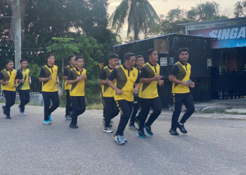 Perkuat Komitmen Penegakan Hukum, Kapolres Bungo Hadir Dalam Pemusnahan Barang Bukti Tindak Pidana di Kejaksaan Negeri Bungo