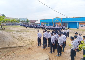 Jauhi Narkoba dan Judi Online, Pesan Sat Binmas Polres Muaro Jambi kepada Pelajar SMKN 9
