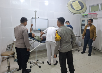 Respon Cepat Call Center 110, Polres Bungo Tangani Laka Lantas di Jalinsum Km 6, Korban Dievakuasi ke RSUD