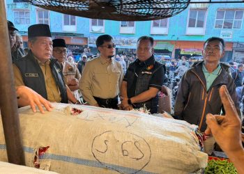 Satgas Pangan dan TPID Sidak Pasar Angso Duo, Pastikan Harga Sembako Stabil Jelang Idul Adha 1447 H