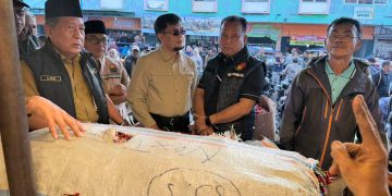 Satgas Pangan dan TPID Sidak Pasar Angso Duo, Pastikan Harga Sembako Stabil Jelang Idul Adha 1447 H