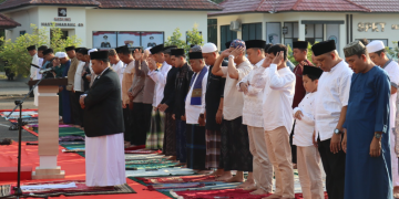 Polda Jambi Gelar Shalat Idul Adha 1447 H dan Sembelih 22 Hewan Kurban