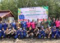 Peringati HUT Bhayangkara ke-80, Ditpolairud Polda Jambi dan Polres Tanjab Barat Tanam 2.000 Mangrove serta Tebar 2.000 Bibit Ikan