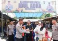 Polres Merangin Salurkan Ratusan Paket Daging Qurban untuk Masyarakat Hingga Pelosok Desa