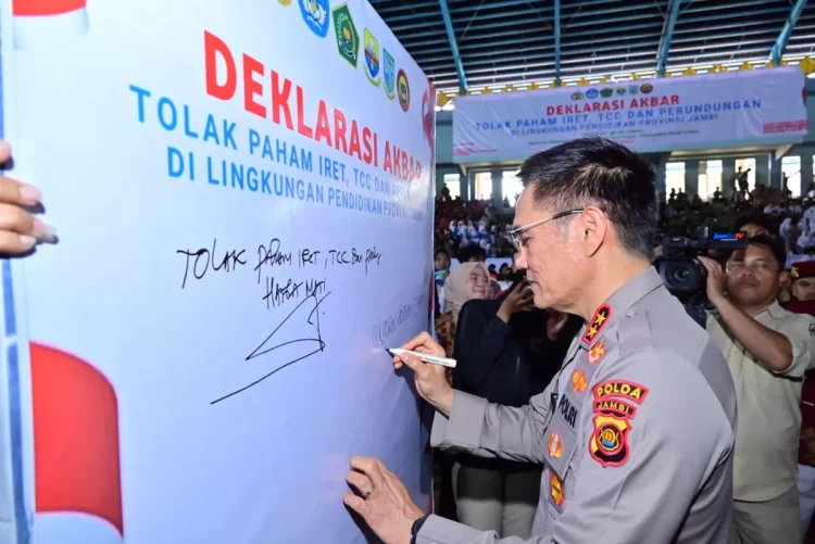 Kapolda Jambi Tekankan Bahaya Radikalisme Digital di Hadapan 6.000 Pelajar