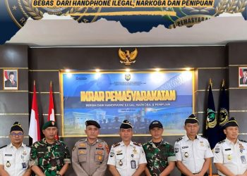 Kalapas Kelas IIB Bangko Gelar Ikrar Pemasyarakatan: Wujudkan Lingkungan Lapas Bersih dari Barang Ilegal
