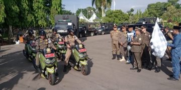 Walikota Maulana Lepas Satgas Bahagia Wilayah Kecamatan se-Kota Jambi